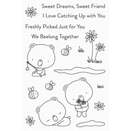 CS565 My Favorite Things Clear Stamps We Beelong 4"X6"