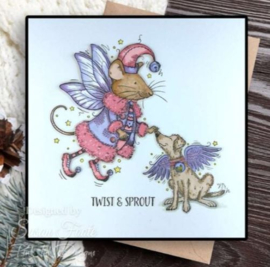 PI247  Pink Ink Designs Twist & Sprout A5 Clear Stamps