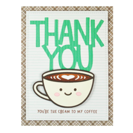 LF2698 Lawn Cuts Custom Craft Die Lovely Latte