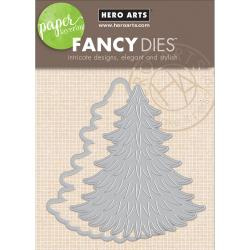 247747 Hero Arts Paper Layering Dies Pine Tree With Frame