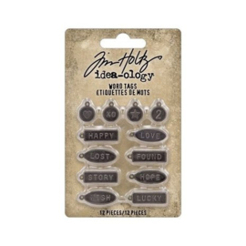 TH94330 Tim Holtz Word Tags