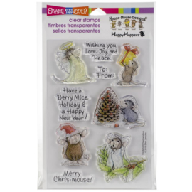 252215 Stampendous Perfectly Clear Stamps Merry Mice
