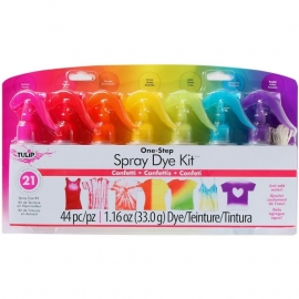 134304 Tulip One-Step Spray Dye Kit Confetti