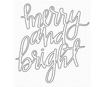 MFT-1607 My Favorite Things Merry and Bright Die-namics