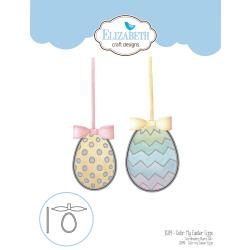 EC1509 Elizabeth Craft Metal Die Color My Easter Eggs