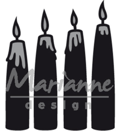 CR1425 Marianne Design Craftables Advent candles