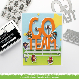 LF2883 Lawn Cuts Custom Craft Die Giant Go Team