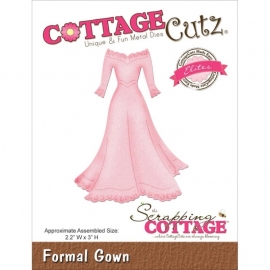 CCE127 CottageCutz Elites Die  Formal Gown