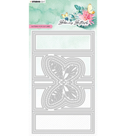 SL-BB-CD486 StudioLight  Butterfly card Blooming Butterfly nr.486