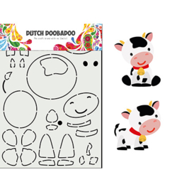 470.713.859 Dutch DooBaDoo Card Art Built up Koe