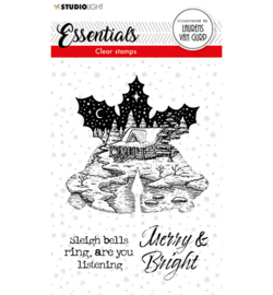 BL-ES-STAMP114 - BL Clear stamp Christmas Bells Essentials nr.114