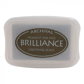 BR1-95 Brilliance ink pad lightning black