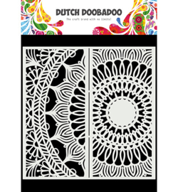 470.784.006 Dutch DooBaDoo Mask Art Slimline Mandala