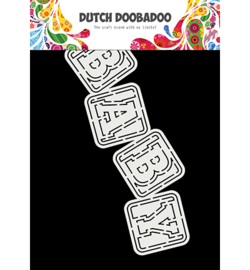 470.784.047 Dutch DooBaDoo Card Art Baby blocks