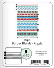 KBR1090 Karen Burniston Dies Border Blends Argyle