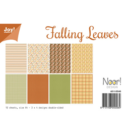 6011/0540 Papier Set Falling Leaves  A4