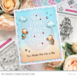 CS-637 My Favorite Things You Are So Loved Clear Stamps