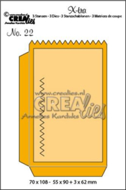 115634/0842 Crealies X-tra no. 22 klein zakje