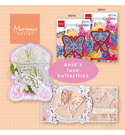 LR0747 Marianne Design Anja's Butterfly set