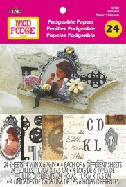 PE12941 Mod Podge Flip Book - Romance