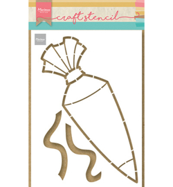PS8122 mask stencil Candy bag by Marleen