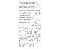 BG-112 My Favorite Things Crosshatch Polka Dot Background Stamp