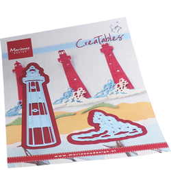 LR0808 Marianne Design creatables Tiny's Lighthouse & surf