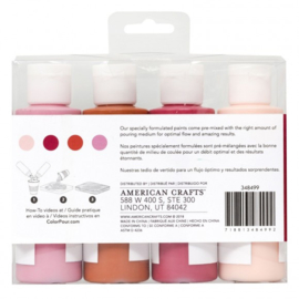 348499 American Crafts Color Pour pouring paint kit amber