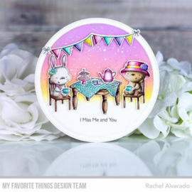 SY27 My Favorite Things Tea Party Clear Stamp