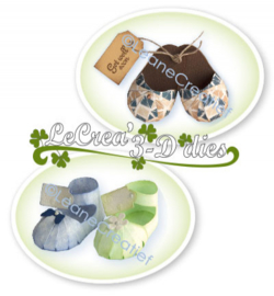 457262 Leane Creatief Baby schoen en slipper