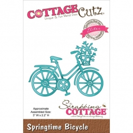 395287 CottageCutz Elites Die Springtime Bicycle