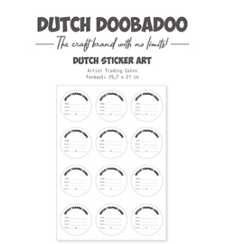 491.200.031 Dutch DooBaDoo Sticker Art ATC
