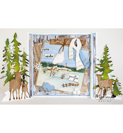 LR0685 Marianne Design Creatable Gate folding Tiny's Forest