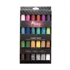 346688 American Crafts moxy glitter x24 tinsel