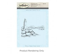 DSC-044 Spellbinders Lighthouse 3D Shading Stamp