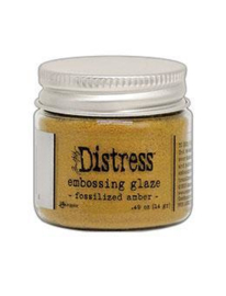 TDE70986 Tim Holtz Distress Embossing  Fossilized Amber Glaze