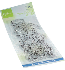 TC0921 Marianne Design Stempel Tiny's Borders Birdhouses