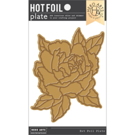 691950 Hero Arts Hot Foil Plate Peony