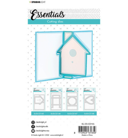 SL-ES-CD145 Cutting Die Bird house Essentials nr.145