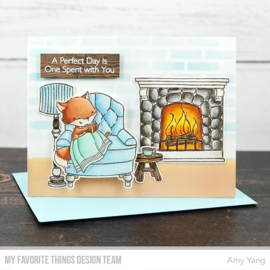 SY-15 My Favorite Things Cozy Companions Clear Stamps