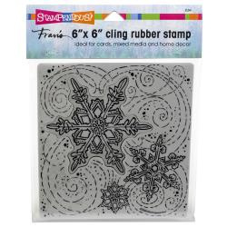 252144 Stampendous Cling Stamps Winter Blizzard