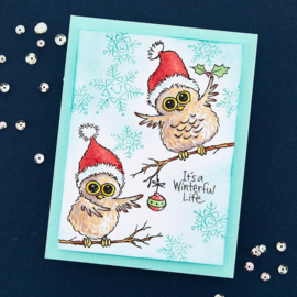 STP-219 Stampendous FransFormer Snow Birds Clear Stamp Set