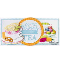 LR0715  Marianne Design Creatables Biscuit doily