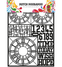 472.950.007 Dutch DooBaDoo Dutch Paper Art Clocks