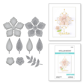 S3-436 Spellbinders Stitched Flower Etched Dies