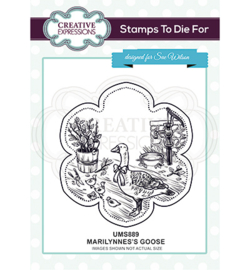 UMS889 Stempel Marilynne's Goose