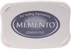 407316 Memento Full Size Dye Inkpad London Fog