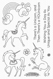 CS-664 My Favorite Things YOUnicorn Clear Stamps