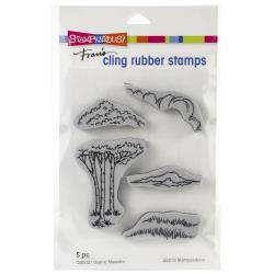 580545 Stampendous Cling Stamp Scenic Meadow