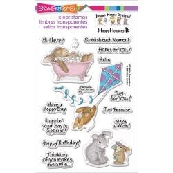 426521 Stampendous Perfectly Clear Stamps Sheet Hoppy Moments